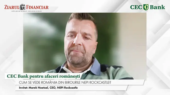 CEC Bank lansează proiect pentru afaceri românești: marele proprietar de malluri Marek Noetzel analizează cheltuielile
