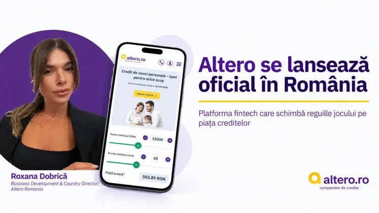 Platforma baltică de comparare a creditelor Altero se lansează în România